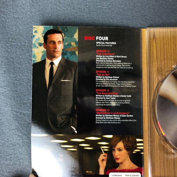 Mad Men - Season 2 (DVD, 2009, 4-Disc Set) - Picture 5 of 11
